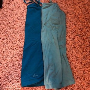 Rue21 and Aeropostale blue tank tops